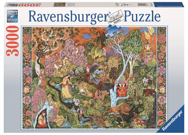 Palapeli Ravensburger Garden of Sun Signs 3000 palaa