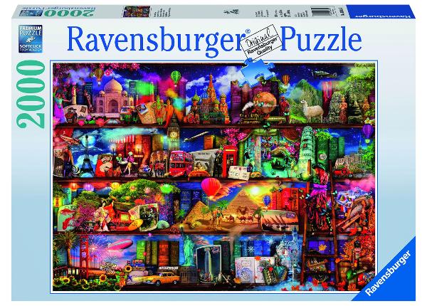 Palapeli Ravensburger Kirjojen maailma 2000 palaa