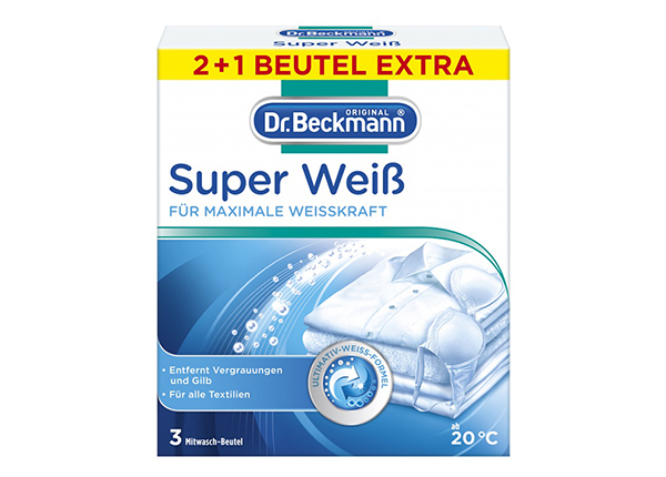 Pesuvalgendi Dr.Beckmann Super White promopakk 3x40 g