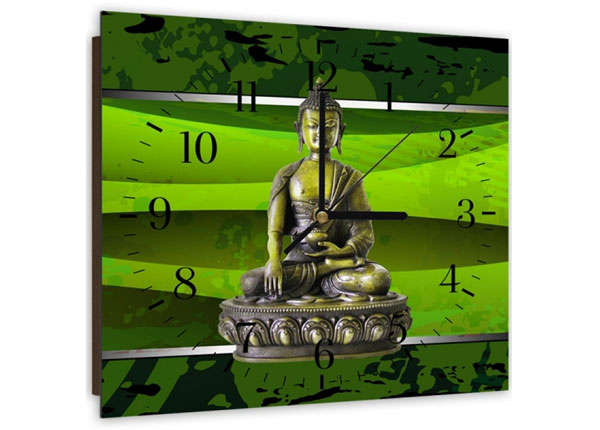 Pildiga seinakell Green buddha