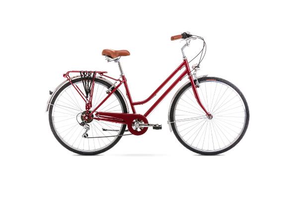 Polkupyörä Arkus & Romet Vintage Eco D, 28" L, punainen