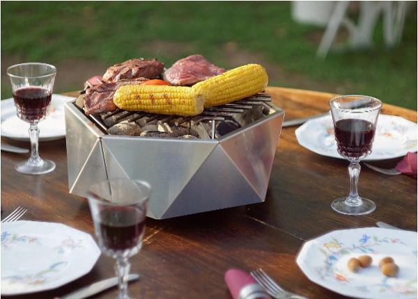 Pöytägrilli37x37x18 cm