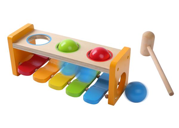 Puinen ksylofoni-pallopeli Gerardo's Toys