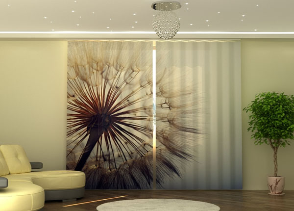 Puolipimentävä verho Amazing Dandelion 290x245 cm