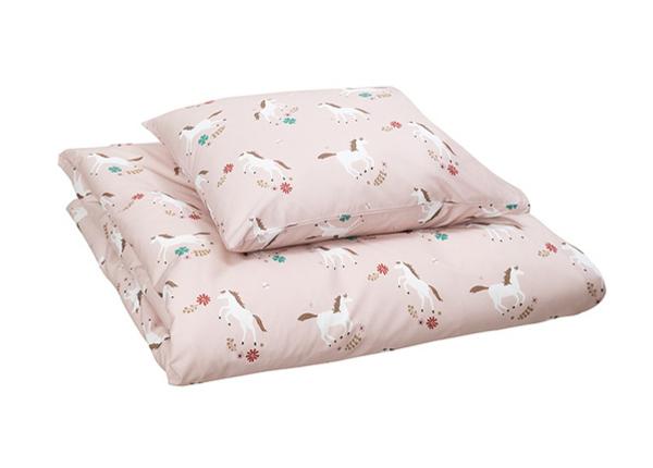 Pussilakanasetti Hevoset pienet AR-311, pussilakana 102x210 cm + tyynyliina 40x60 cm