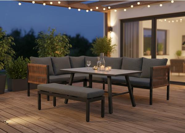 Puutarhakalustesetti Texas