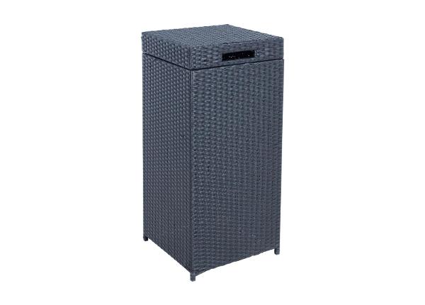 Puutarhan roskalaatikko Wicker