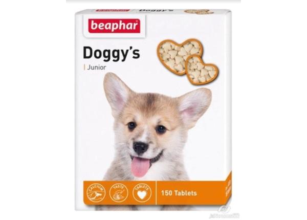 Ravintolisä Beaphar Doggys Junior/Biotin N150
