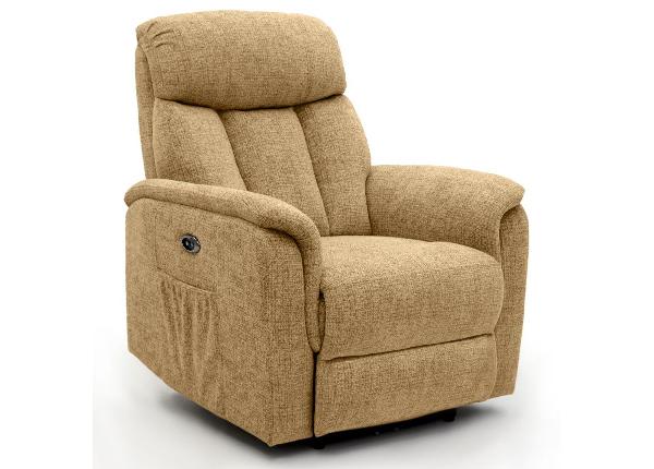 Recliner-nojatuoli Rosaalia, keltainen