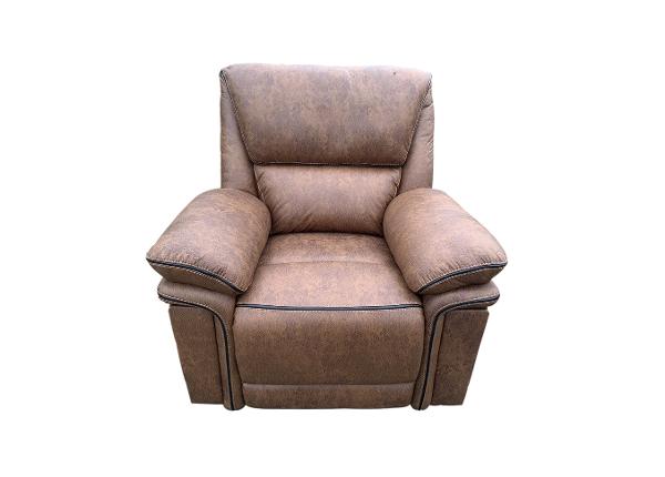 Recliner tugitool (pruun)