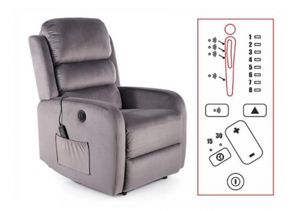 Recliner кресло (с функцией массажа)