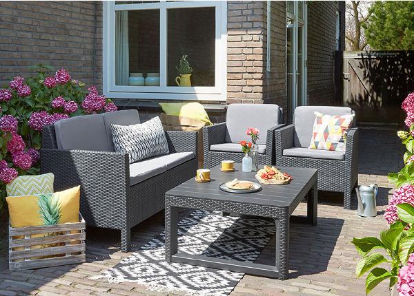 Reguleeritav aialaud Keter Lyon, grafiit 71x116 cm