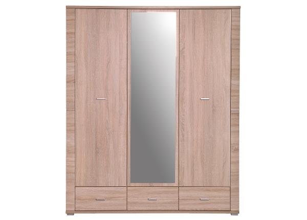 Riidekapp peegliga Gress