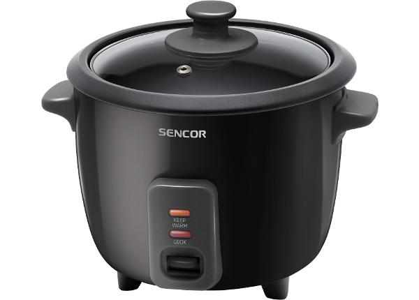 Riisinkeitin + höyrystin Sencor SRM0601BK