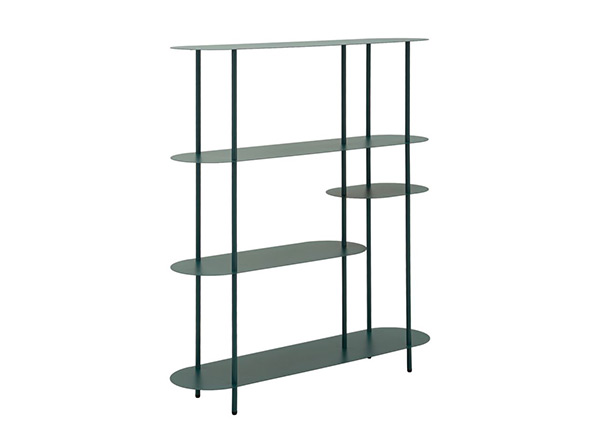 Riiul Saturno 118X31X139 cm, sinakasroheline