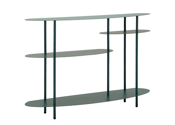 Riiul Saturno 118x34x82 cm, sinakasroheline