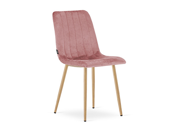 Ruokapöydän tuolit Lava, 4 kpl vaaleanpunainen