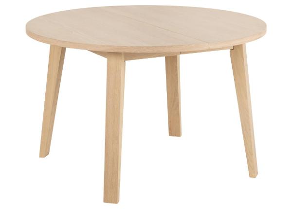 Ruokapöytä Neva Ø120/220x75 cm