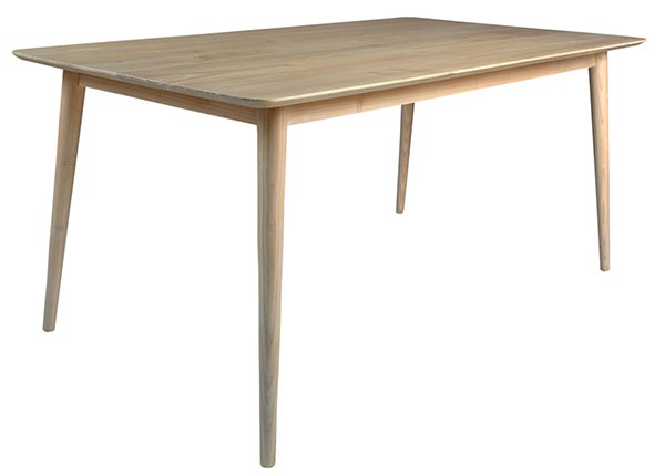 Ruokapöytä Scandi Blonde 90x160 cm, sungkai