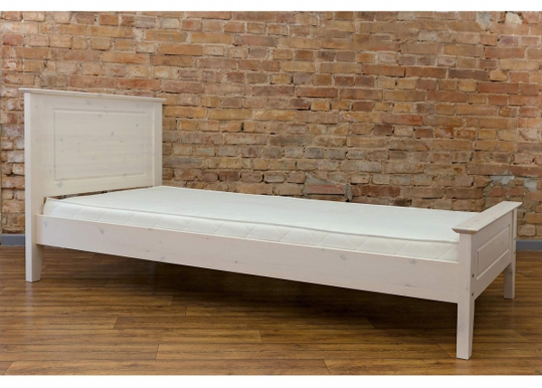 Sänky 90x190 cm korkea jalkopääty