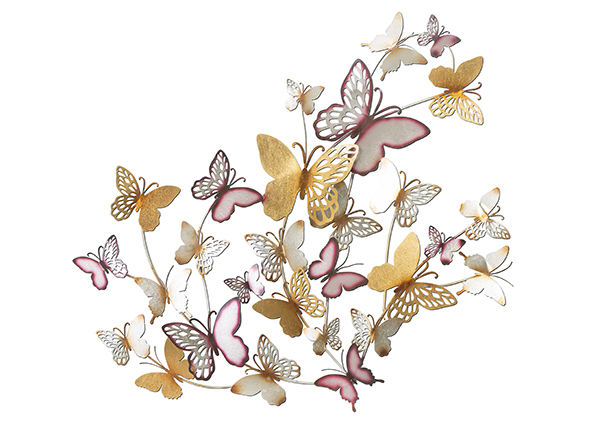 Seinadekoratsioon Butterflies 132x95,5 cm