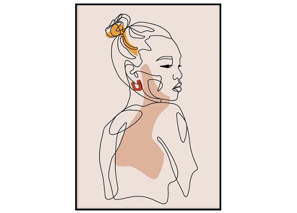 Seinäjuliste Naisen muotokuva