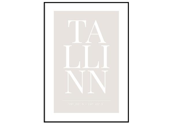 Seinäjuliste Tallinnan juliste 70x100 cm