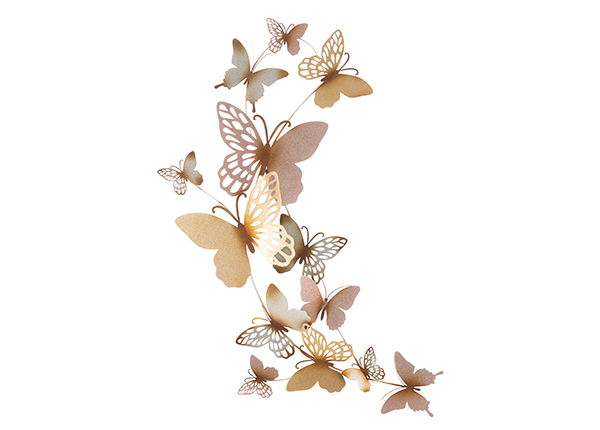 Seinäkoriste Butterflies 59,5x111,5 cm