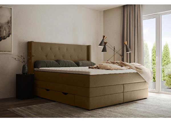 Sime Beds Континентальная кровать с ящиками Sanna 140x200 см
