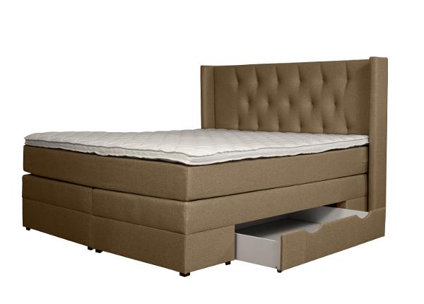 Sime Beds Континентальная кровать с ящиками Sanna 140x210 см