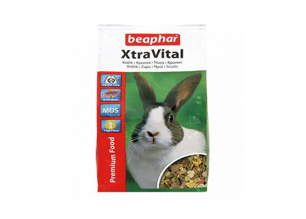 Täissööt Beaphar Extra Vital Rabbit täisratsiooniline küülikutoit 2,5 kg