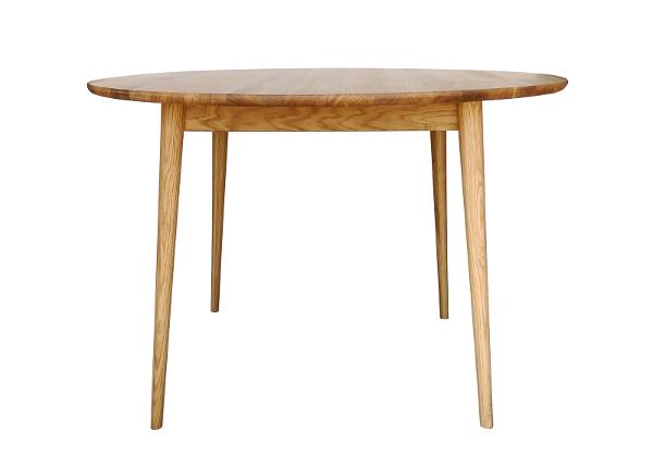 Tammepuust söögilaud Vienna Ø110 cm