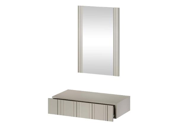 Tualettlaud peegliga Isla