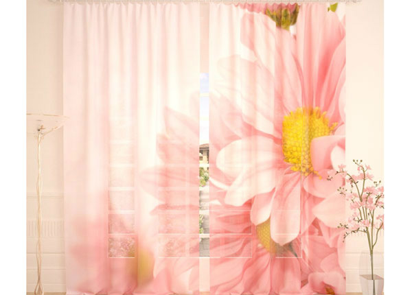 Tüllkardin Soft Flowers 400x260 cm