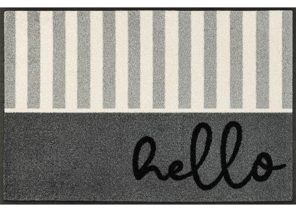 Uksematt Hello Stripes 50x75 cm