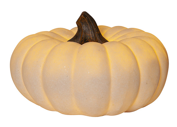 Ulkovalaisin Sandy Pumpkin Ø20,5 cm, valkoinen