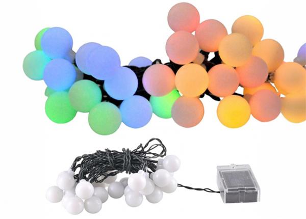 Valguskett Solar Garland Party Milky 30 LED