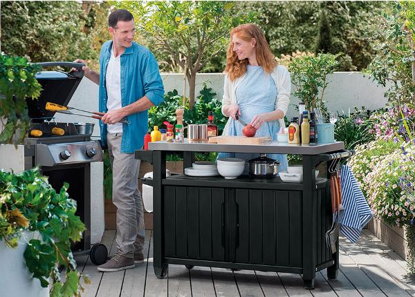 Väliköök Keter Unity XL 52x134 cm, grafiit