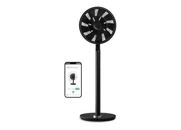 Ventilaator Duux Whisper Flex Ultimate Smart, must