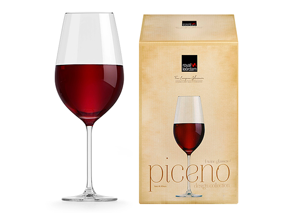 Viinilasi Piceno 54 cl, 4 kpl