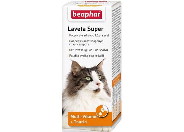 Vitamiinivalmiste kissoille Beaphar Laveta Super Cat 50 ml