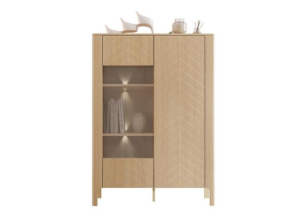 Vitriinikaappi Malumi + LED