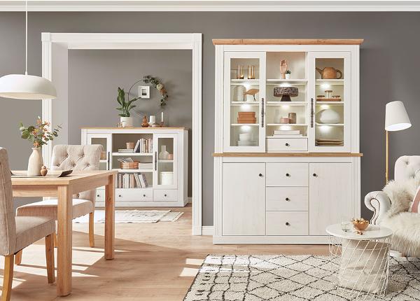 Vitriinikaappi Westminster 153 cm