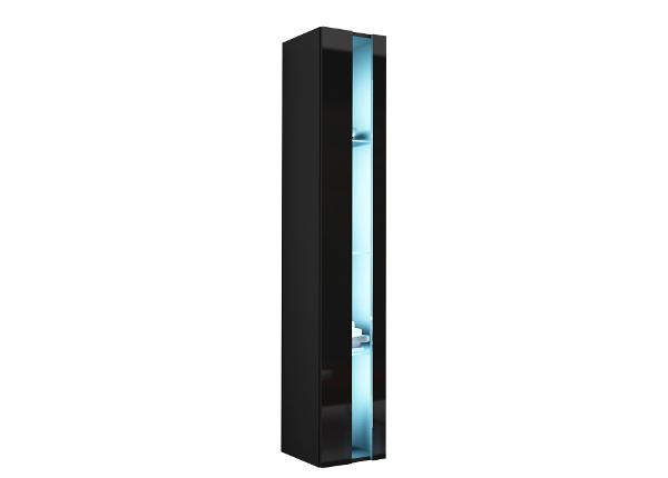 Vitriinkapp 180 cm + LED valgustus