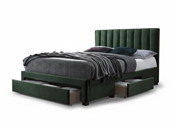 Voodi sahtlitega 160x200 cm