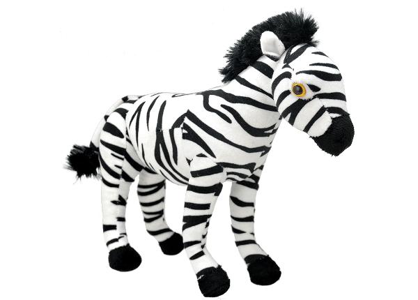 Wild Planet мягкая игрушка зебра, 30 см