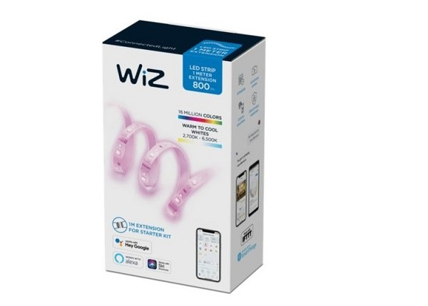 Wiz Wi-Fi LED valgusriba pikendus 1 m 880lm RGB 2200-6500K