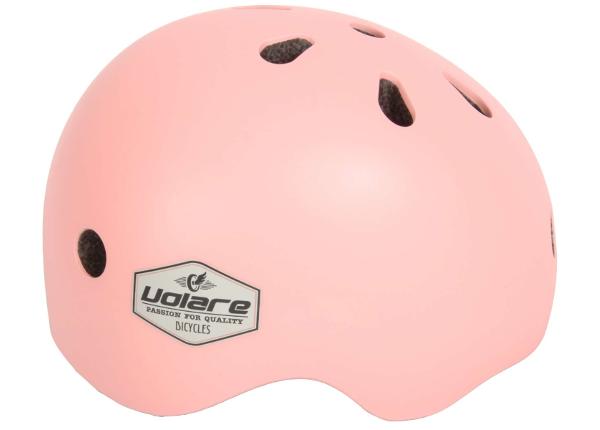 Велошлем детский светло-розовый 45-51 см