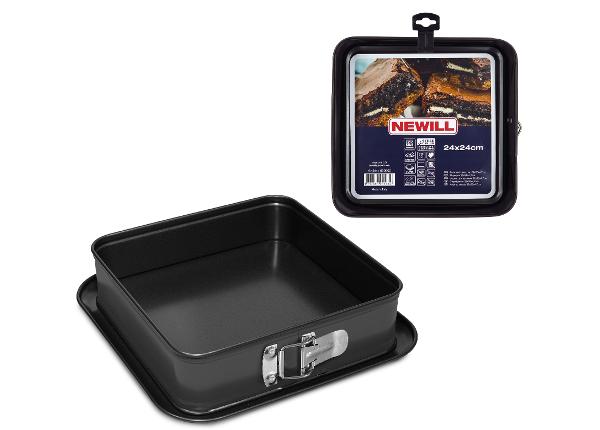 Герметичная форма для торта 24x24x7 см