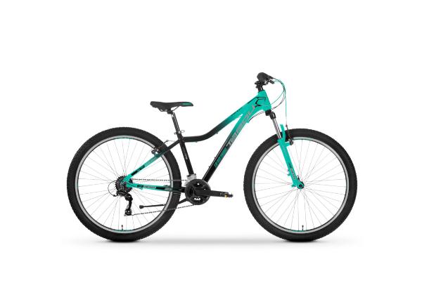 Горный велосипед Tabou Venom 1.0 W 27.5" M, чeрно-мятный